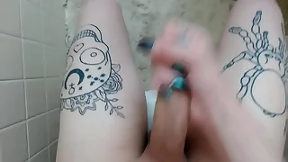 Kitty Valentino Open the bowels Cumshot